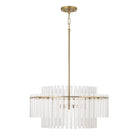 Capital Lighting - 358741AD - Four Light Pendant - Blair - Aged Brass