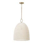 Capital Lighting - 358811AD - One Light Pendant - Natalia - Aged Brass