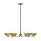 Capital Lighting - 458561FT - LED Chandelier - Francesca - Feathered Gold