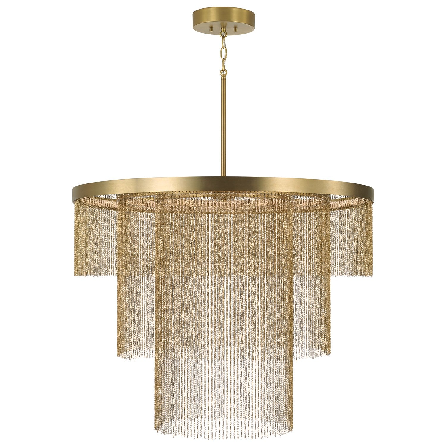 Capital Lighting - 459331AD - LED Chandelier - Rae - Aged Brass