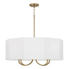 Capital Lighting - 459541AD - Four Light Chandelier - Adrian - Aged Brass