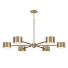 Capital Lighting - 460901AD - LED Chandelier - Henley - Aged Brass