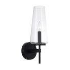 Capital Lighting - 661911MB-663 - One Light Wall Sconce - Aaron - Matte Black