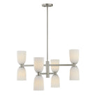 Savoy House - 1-1248-8-SN - Eight Light Chandelier - Baldwin - Satin Nickel