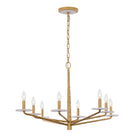 Savoy House - 1-1965-8-60 - Eight Light Chandelier - Judi - Distressed Gold