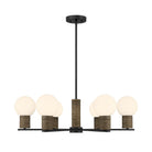 Savoy House - 1-4080-6-89 - Six Light Chandelier - Jarrell - Matte Black