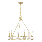 Savoy House - 1-4101-6-328 - Six Light Chandelier - Minette - Spun Gold