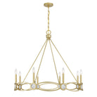 Savoy House - 1-4102-8-328 - Eight Light Chandelier - Minette - Spun Gold