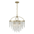 Savoy House - 1-6450-4-127 - Four Light Chandelier - Jeanette - Noble Brass