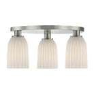 Savoy House - 6-1247-3-SN - Three Light Flush Mount - Baldwin - Satin Nickel