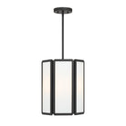 Savoy House - 7-1700-3-89 - Three Light Pendant - Leeds - Matte Black
