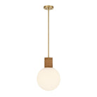 Savoy House - 7-4082-1-322 - One Light Pendant - Jarrell - Warm Brass