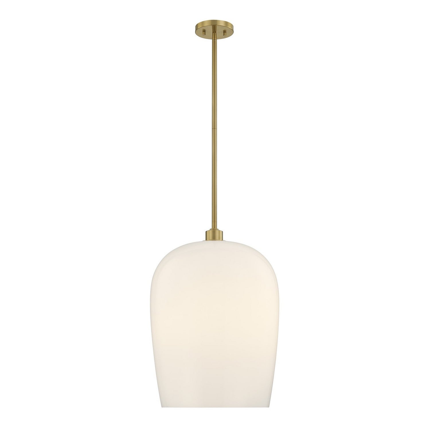 Savoy House - 7-7209-1-322 - One Light Pendant - Livingston - Warm Brass
