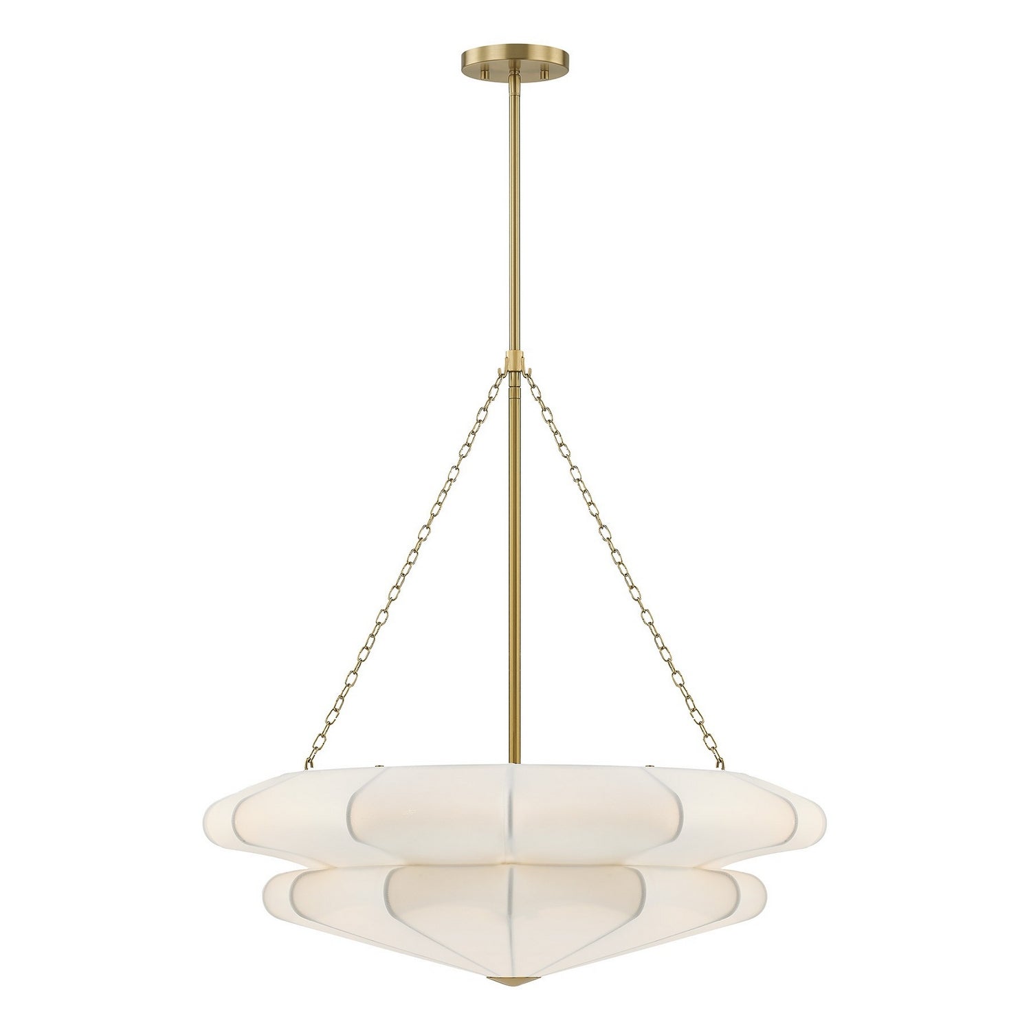 Savoy House - 7-9153-3-322 - Three Light Pendant - Coppell - Warm Brass