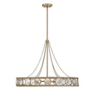 Savoy House - 7-9380-6-338 - Six Light Pendant - Cologne - Opulent Gold