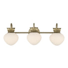 Savoy House - 8-1028-3-127 - Three Light Bathroom Vanity - Melbourne - Noble Brass