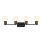 Savoy House - 8-4081-4-BK - Four Light Bathroom Vanity - Jarrell - Matte Black