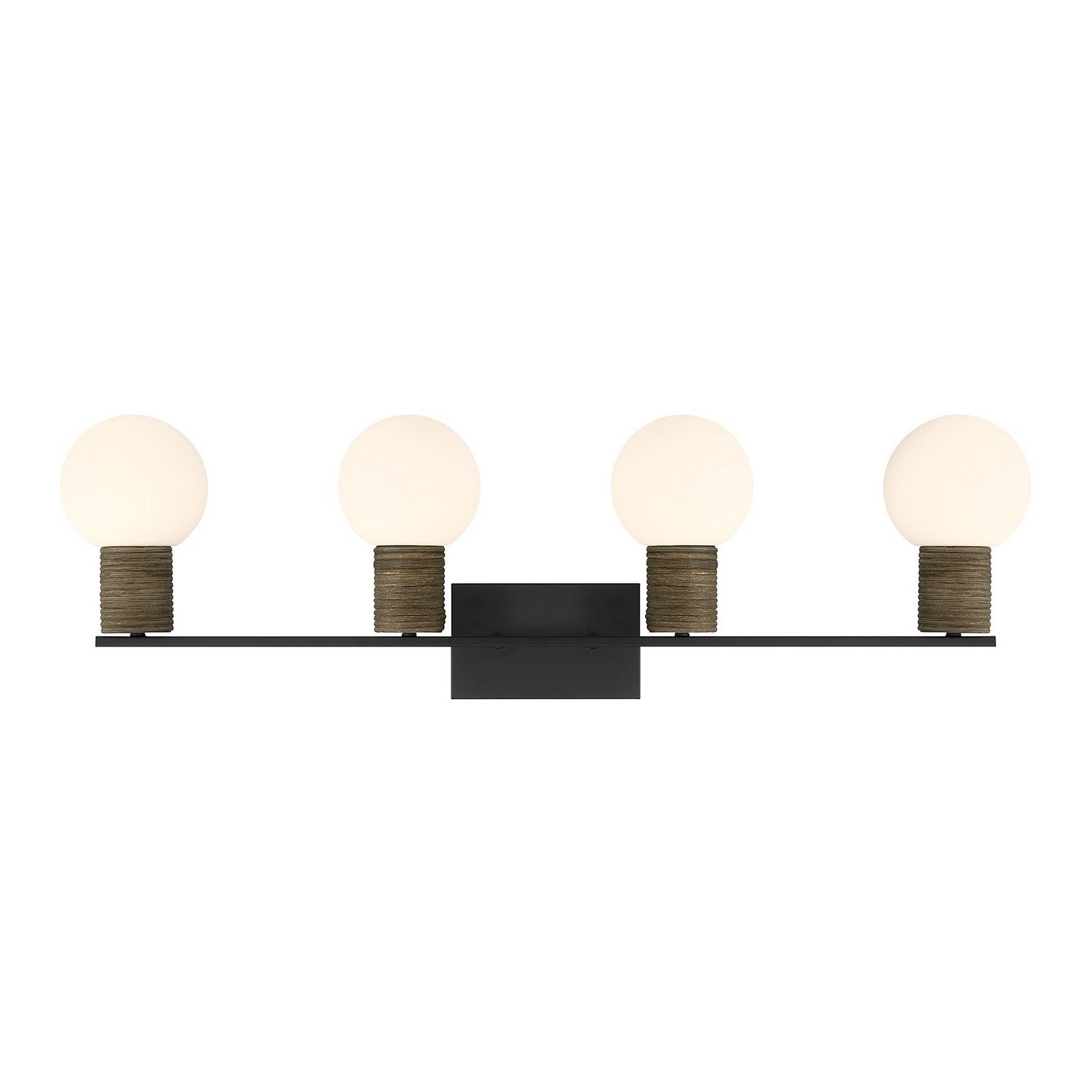 Savoy House - 8-4081-4-BK - Four Light Bathroom Vanity - Jarrell - Matte Black