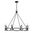 Savoy House - 1-4102-8-89 - Eight Light Chandelier - Minette - Matte Black