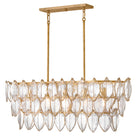 Fredrick Ramond Canada - FR32605DA - LED Linear Pendant - Amira - Distressed Brass