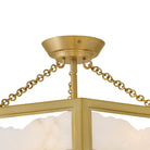 Fredrick Ramond Canada - FR41533LCB - LED Semi Flush Mount - Veleta - Lacquered Brass