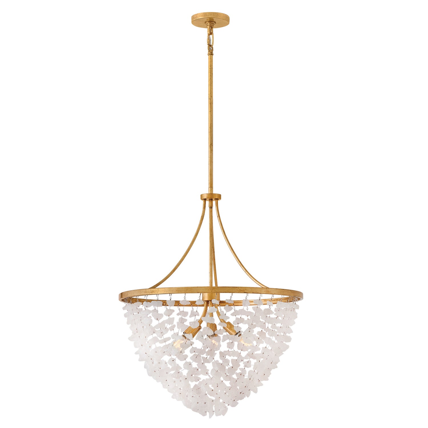 Fredrick Ramond Canada - FR41594DA - LED Chandelier - Myra - Distressed Brass