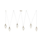 Arteriors DLC61 Berkley LED Chandelier in Vintage Silver