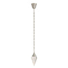 Arteriors DPC36 Berkley LED Pendant in Vintage Silver