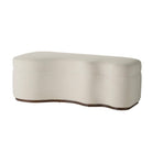 Arteriors GDFHU01 Shoal Bench in Sand/Dark Walnut