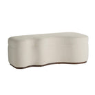 Arteriors GDFHU02 Shoal Bench in Sand/Dark Walnut