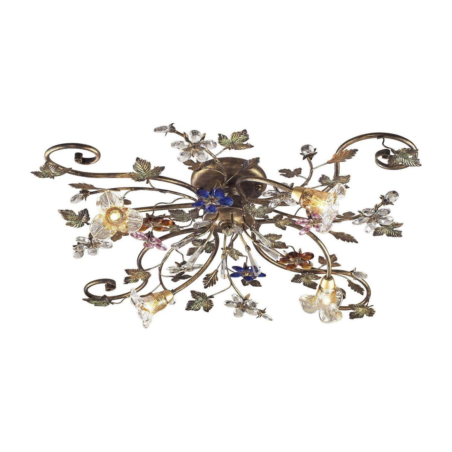 ELK Home - Brillare LED Semi Flush Mount - 9105/4 - Canada Light Shop