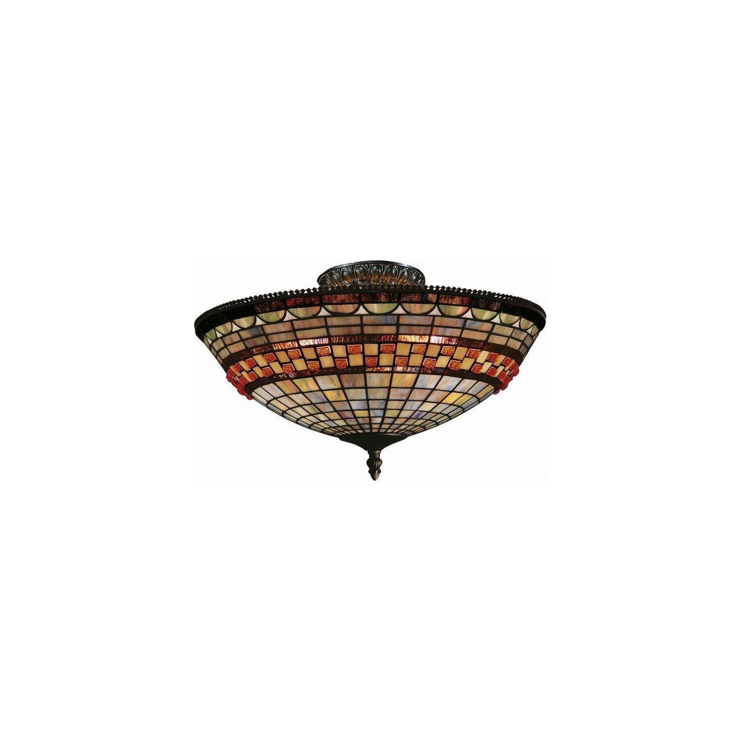 ELK Home - Jewelstone Semi Flush Mount - 934-CB - Canada Light Shop