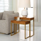 The Uttermost - Burl-esque Nesting Tables - Set of 2 - 22986 - Canada Light Shop
