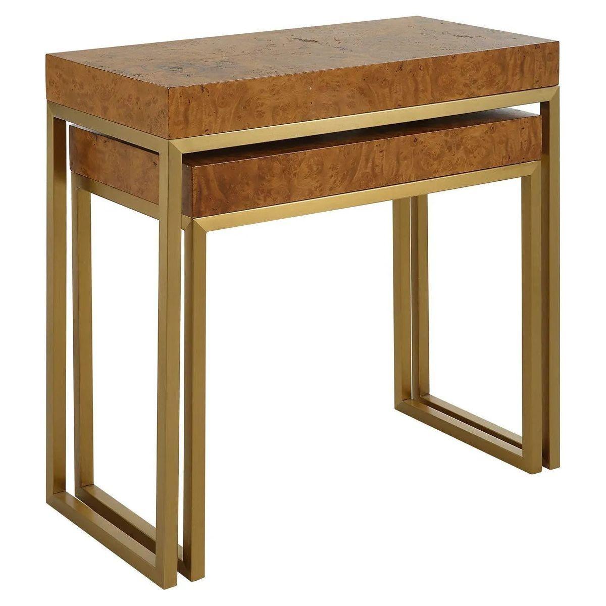The Uttermost - Burl-esque Nesting Tables - Set of 2 - 22986 - Canada Light Shop