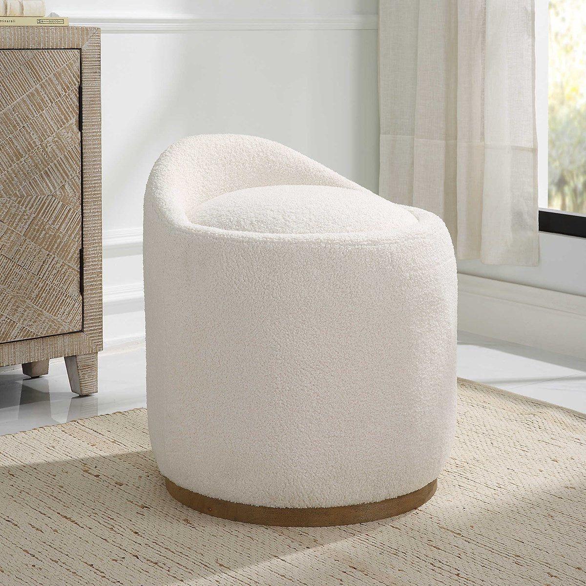 The Uttermost - Swirl Ottoman - 23186 - Canada Light Shop