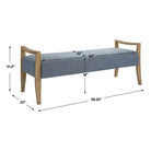 The Uttermost - Daylight Bench - 23829 - Canada Light Shop
