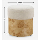 The Uttermost - Swirls Ottoman - 23855 - Canada Light Shop