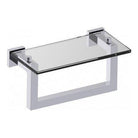 Kartners - London Glass Shelf with Towel Bar - 248676-99 - Canada Light Shop