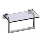 Kartners - Madrid Glass Shelf with Towel Rail - 262676-68 - Canada Light Shop