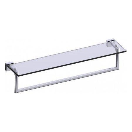 Kartners - Madrid Glass Shelf with Towel Rail - 262678-99 - Canada Light Shop