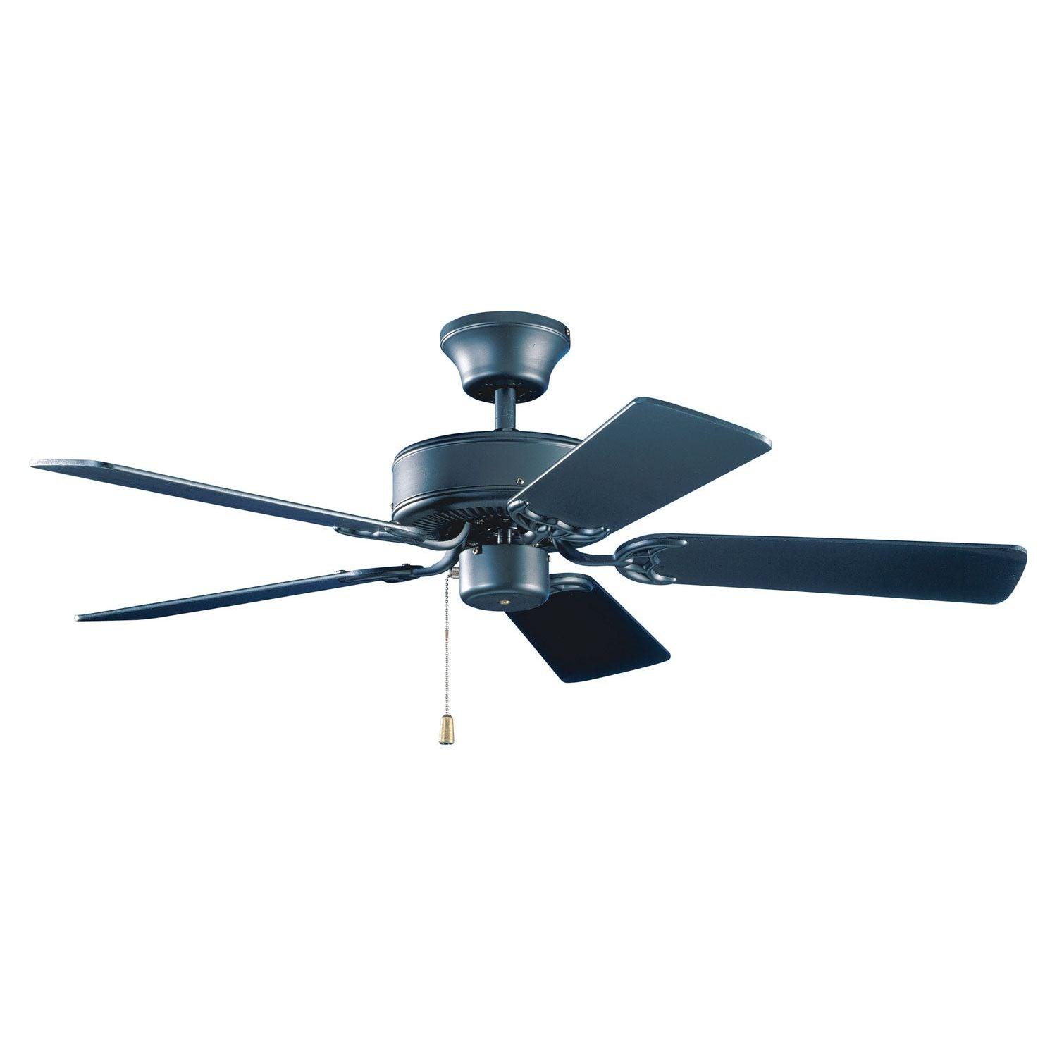 Kendal Lighting - Builder's Choice Ceiling Fan - AC6842-BLK - Canada Light Shop