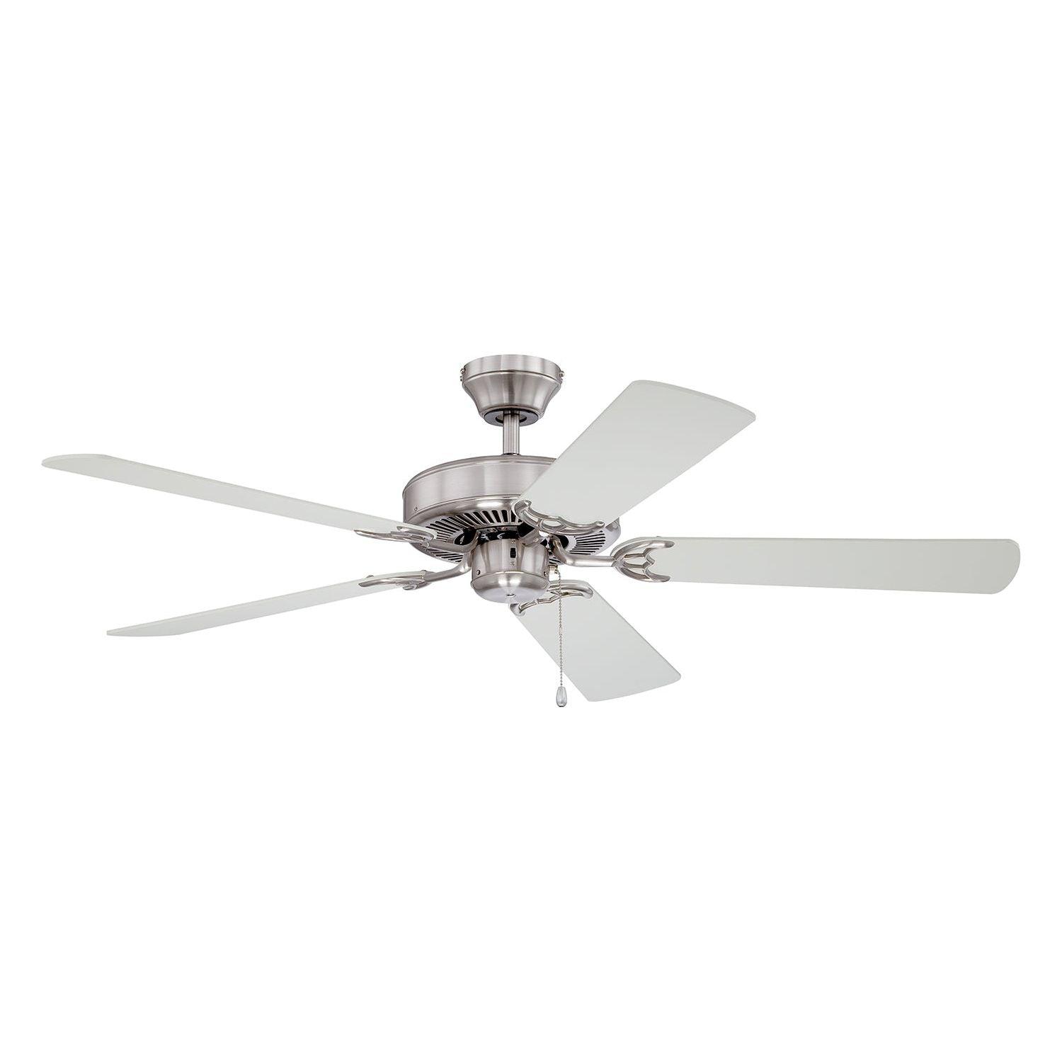 Kendal Lighting - Builder's Choice Ceiling Fan - AC6852-SN - Canada Light Shop