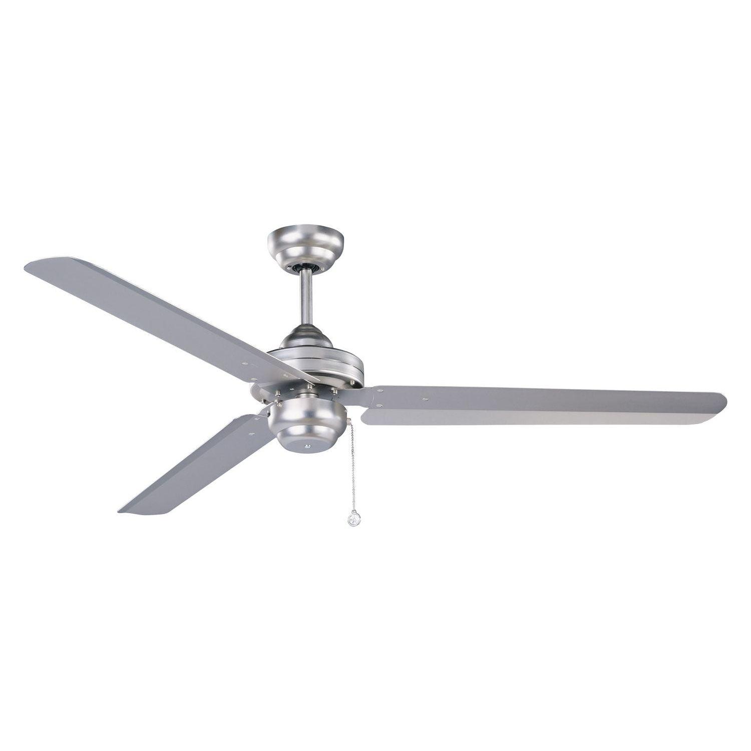 Kendal Lighting - Studio Ceiling Fan - AC8354-BST - Canada Light Shop
