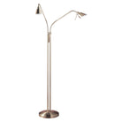 Kendal Lighting - Oslo Twins Floor Lamp - FL4048-2-AB - Canada Light Shop