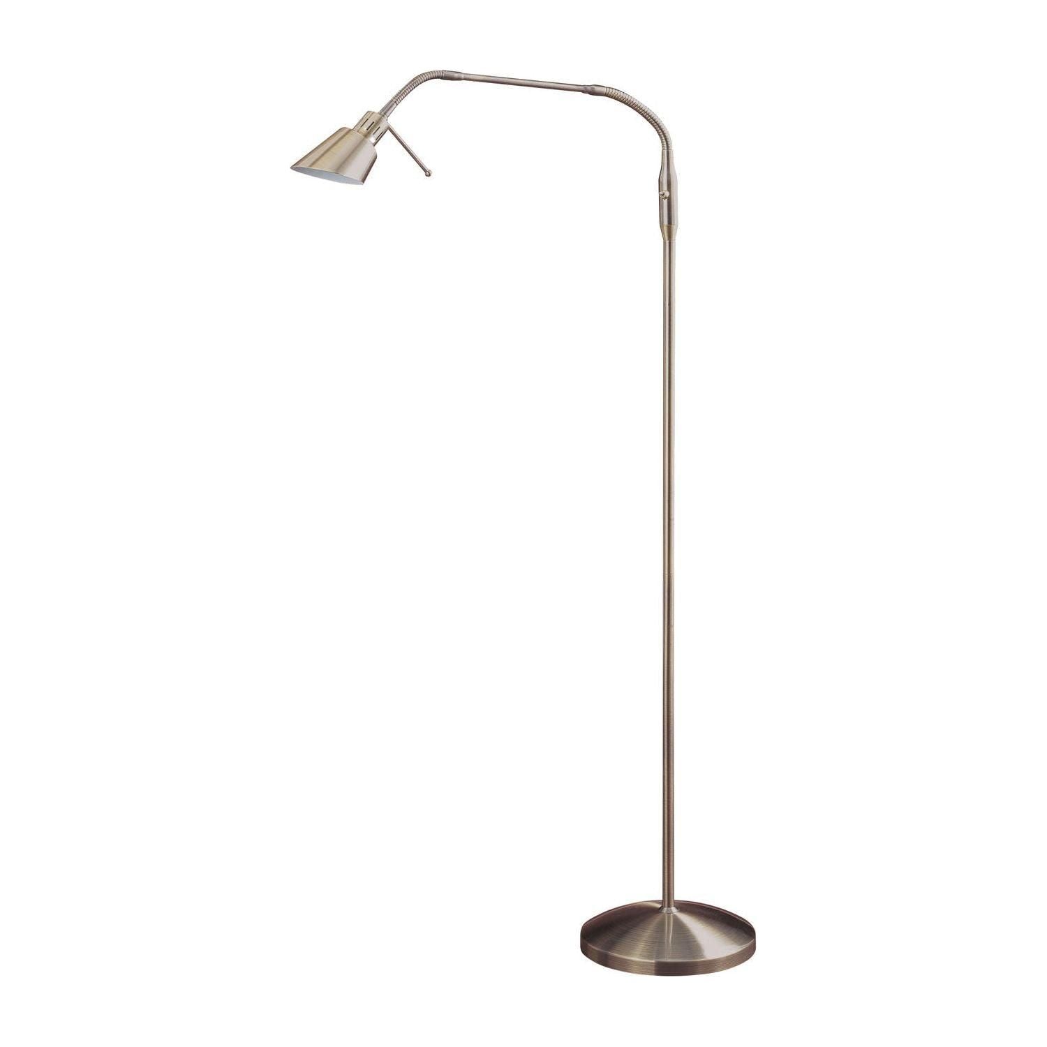 Kendal Lighting - Oslo Floor Lamp - FL4048-AB - Canada Light Shop