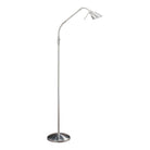 Kendal Lighting - Oslo Floor Lamp - FL4048-SN - Canada Light Shop