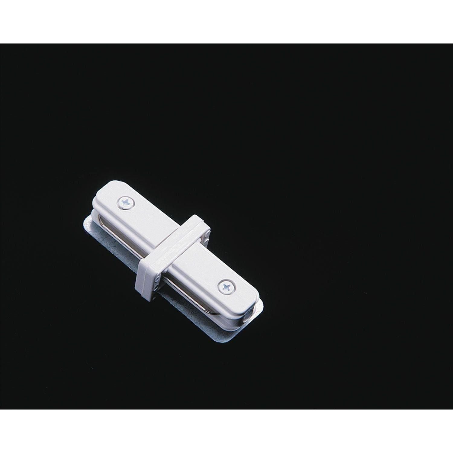 Kendal Lighting - Track Accessory Straight Connector - TA002-WH - Canada Light Shop