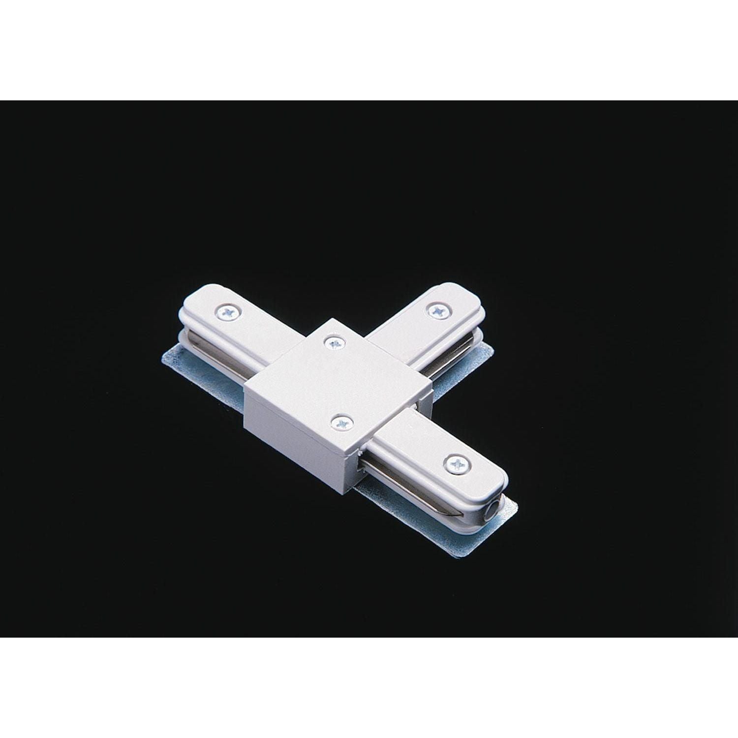 Kendal Lighting - Track Accessory T Connector - TA004-WH - Canada Light Shop
