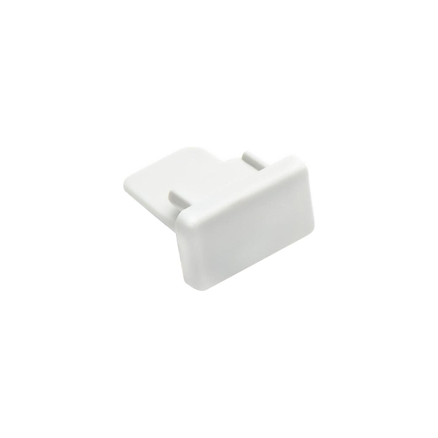 Kendal Lighting - Track Accessory End Cap - TA009-WH - Canada Light Shop