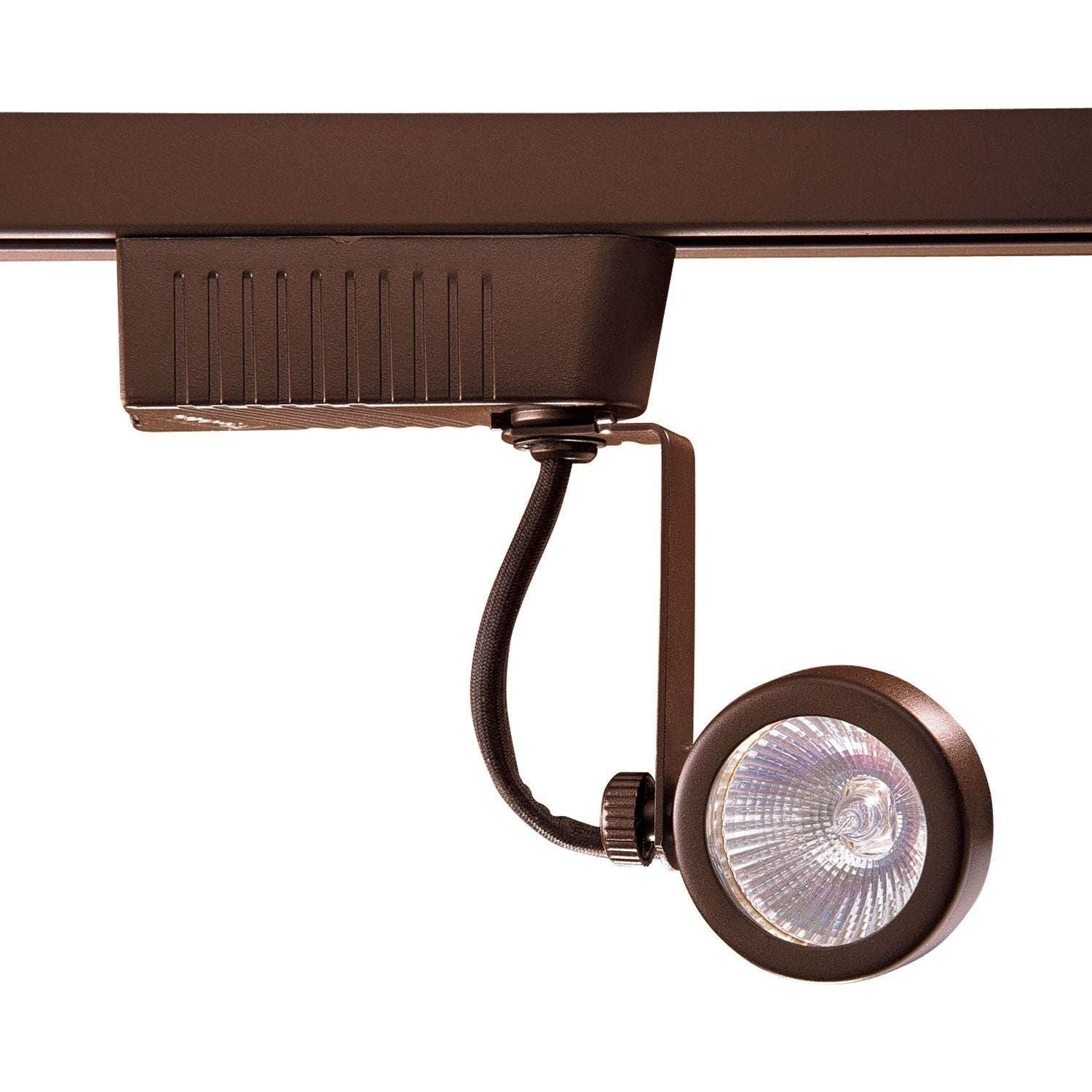 Kendal Lighting - Track Cylinder Gimbal Track - TL201-ORB - Canada Light Shop